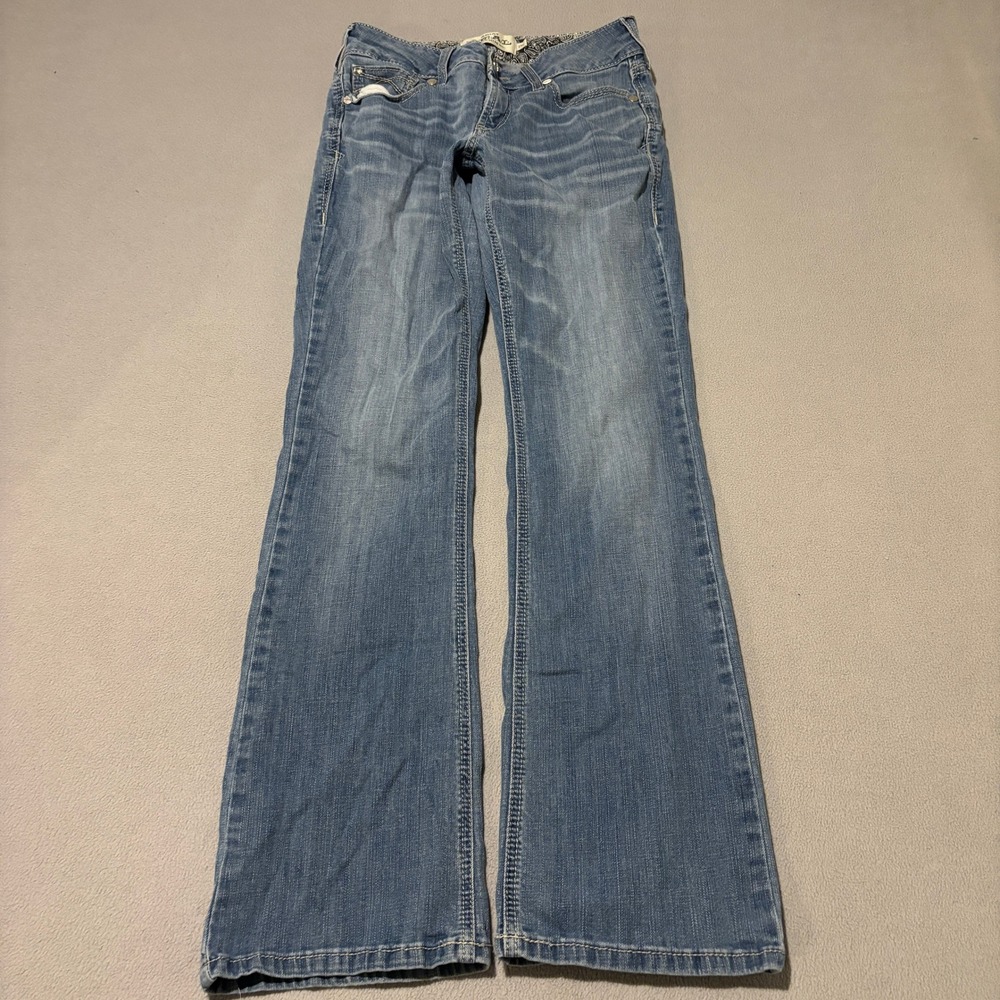 Ariat Real Allessandra Women Bootcut Jeans Size 29R Tennessee Light Wash Denim